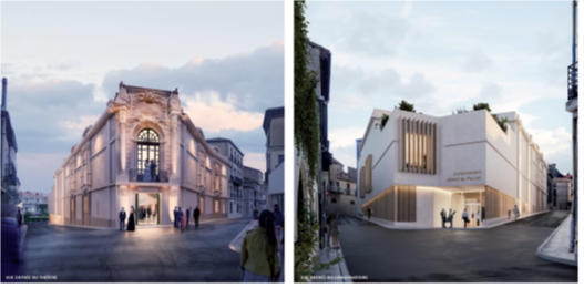 Théâtre des Variétés et annexe du conservatoire